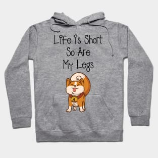 Short Legs Corgi Love Dog Hoodie